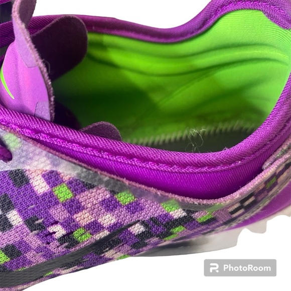Nike Free TR Fit 5 Womens Sz 8 Running Shoe Purple / Black / Green Lightweight - Picture 4 of 15